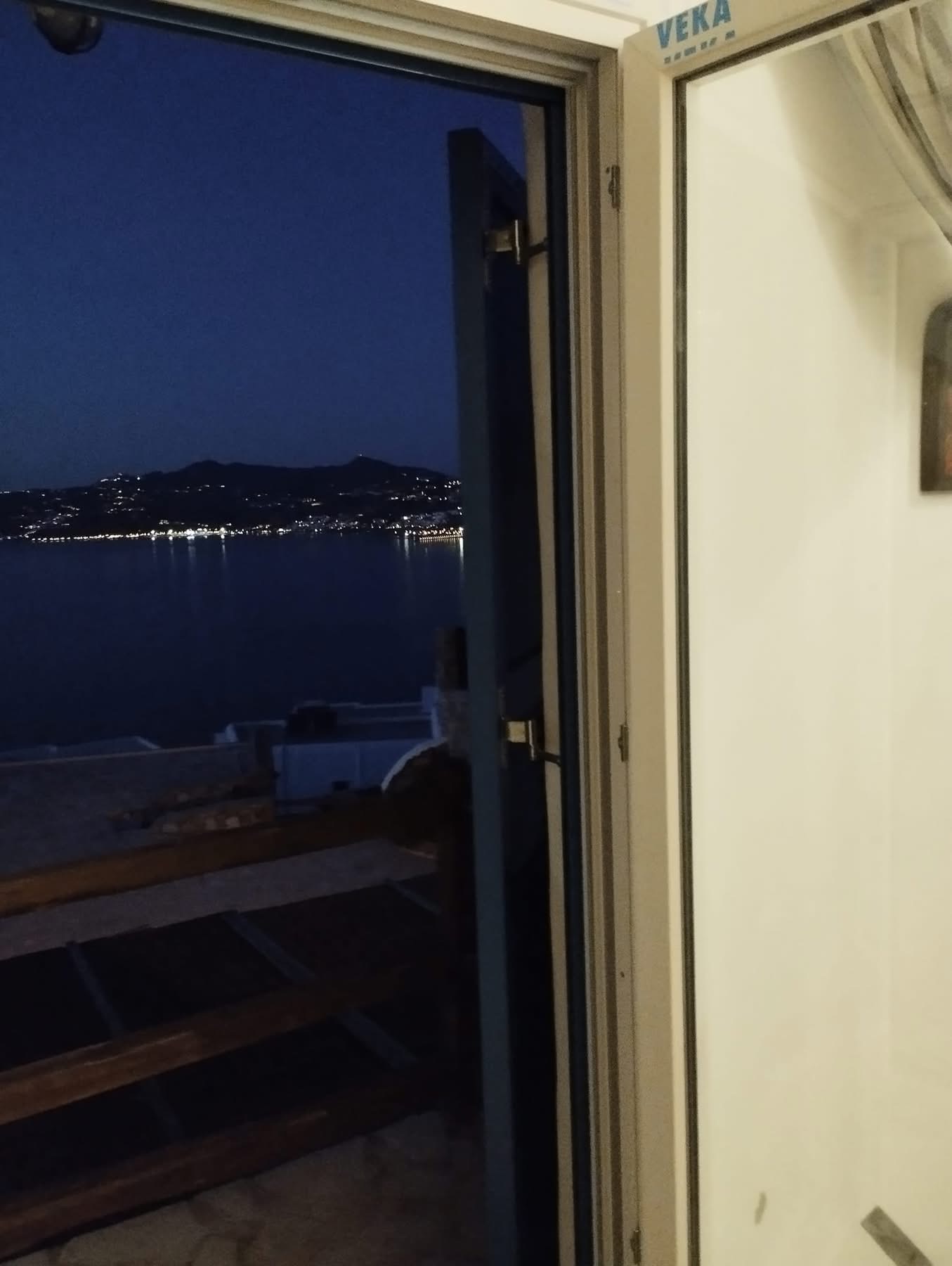 Κούφωμα PVC με ανεμπόδιστη θέα από το εσωτερικό