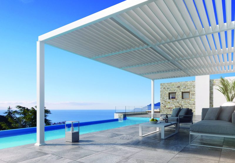 Traditional or modern pergola ALUMINCO